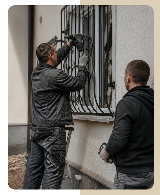 Установка наружных решеток в Апатитах от 5082 р. | Дверной
